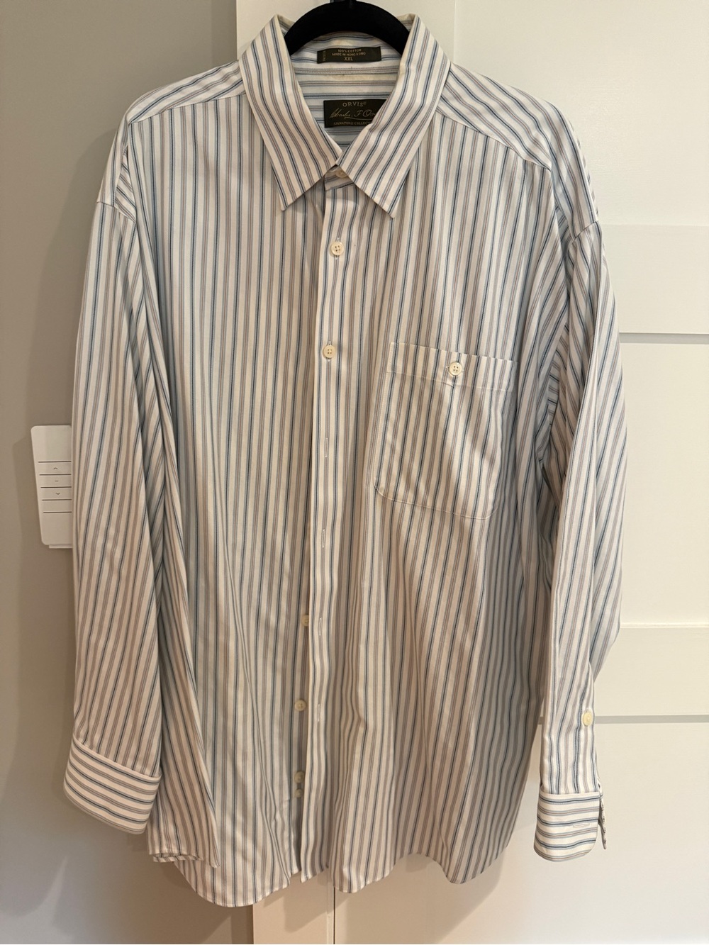 Orvis Men’s Striped Dress Shirt XXL